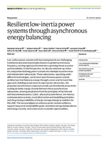 COMSYS co-authors a Nature Reviews Article on Resilient Energy Grids