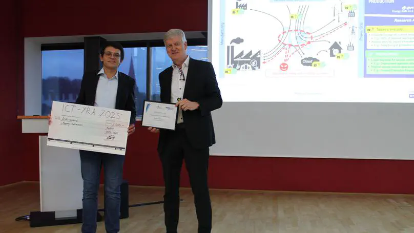 Markus Dahlmanns Honored with 2025 ICT Young Researcher Award